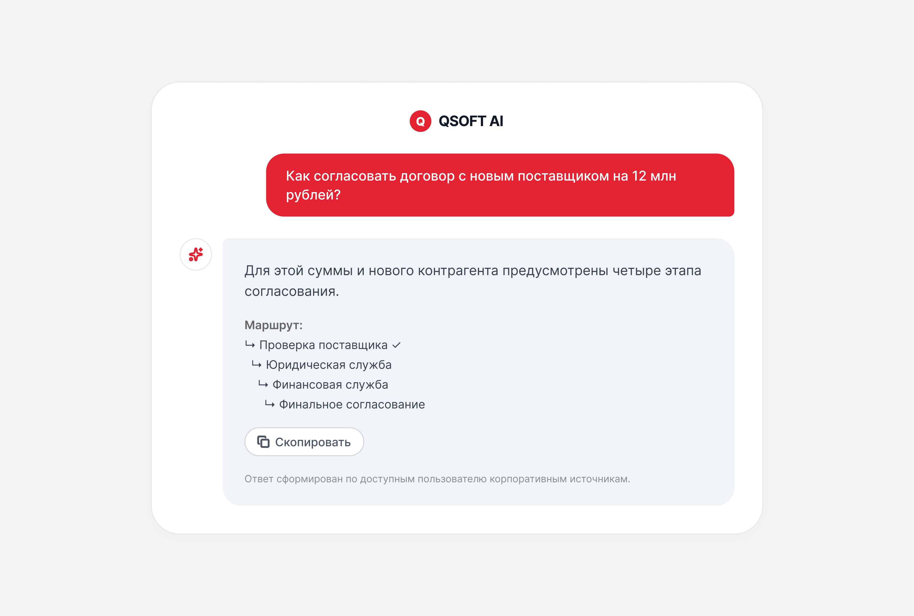 Договоры и согласования